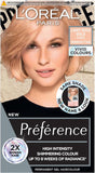 2 x L’Oréal Paris Préférence 9.023 Light Rose Gold Permanent Hair Colour Dye