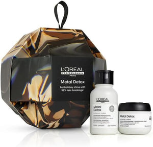 L'Oreal Metal Detox Gift Set, Anti-Breakage Shampoo 100ml + Mask 75ml