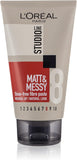 2x L'Oreal Studio Line Matt & Messy Shine-Free Fibre Paste Hold 8