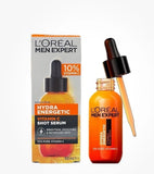 L'Oréal Men Expert Vitamin C Shot Serum 30ml - Anti-Fatigue, Brightening & Hydrating
