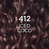2 x L'Oréal Casting Crème Gloss 412 Iced Cacao Permanent Hair Colour Dye