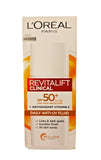 L'Oréal Paris Revitalift Clinical SPF 50+ Anti-UV Fluid 50ml - Daily Face Sunscreen