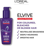 L'Oréal Paris Elvive Colour Protect Purple Reviving Oil Neutralise Yellow 100ml