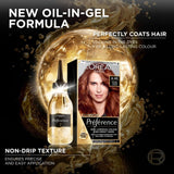 L'Oréal Paris Preference Permanent Hair Colour - 6.45 Intense Copper Auburn