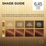 L'Oréal Paris Preference Permanent Hair Colour - 6.45 Intense Copper Auburn
