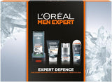L'Oreal Men Expert Magnesium Defence Gift Set 4pc Shower Gel Face Wash Moisturiser Deo