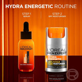 L'Oreal Men Expert Hydra Energetic Moisturiser + Vitamin C Serum Bright & Bold Set
