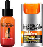 L'Oreal Men Expert Hydra Energetic Moisturiser + Vitamin C Serum Bright & Bold Set