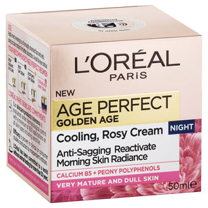 L'Oreal Paris Age Perfect Rosy Radiance Re-Invigorating Night Cream 50ml