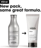 L'Oreal Serie Expert Silver Neutralising Cream Conditioner for Grey Hair (VARIOUS SIZES)