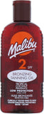 Malibu Sun Protection Bronzing Tanning Oil Coconut Scent - SPF 2 - 200ml