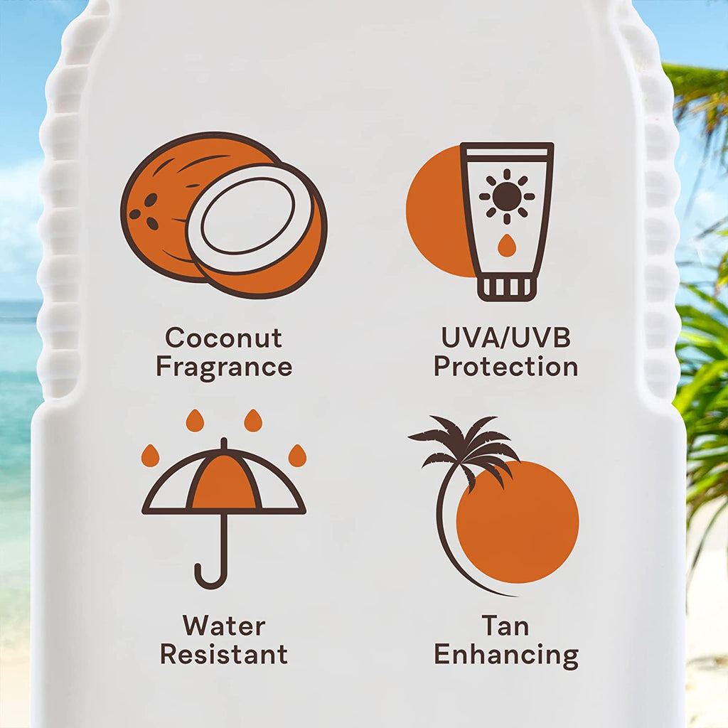 Malibu Sun Protection Bronzing Tanning Oil Coconut Scent - SPF 6 - 200ml
