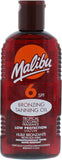 Malibu Sun Protection Bronzing Tanning Oil Coconut Scent - SPF 6 - 200ml