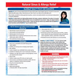 NeilMed Sinus Rinse All Natural Sinus Relief Kit - 60 Premixed Sachets + Bottle