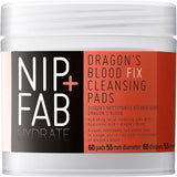 Nip + Fab Dragon's Blood Fix Cleansing Pads with Hyaluronic Acid 60 Pads