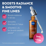 NIVEA Cellular Vitamin C Radiance Renewing Serum 30ml Anti-Ageing Glow