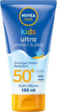 Nivea Sun Kids Ultra Protect & Play SPF 50+ Lotion 150ml