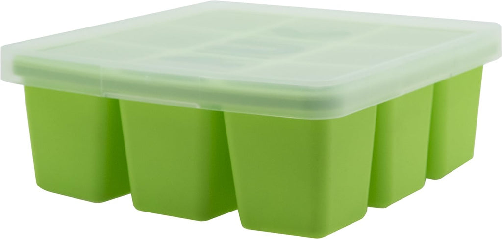 NUK Food Cube Tray with Lid for Freezing Baby Food 6 Months+ BPA Free