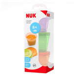 NUK Baby Stackable Food Storage Containers Microwave & Freezer Safe BPA Free
