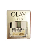 Olay Collagen Peptide 24 Max Eye Cream 15ml with Niacinamide 99% Purity