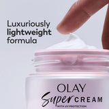Olay Super Cream SPF 30 - 5 in 1 with Vitamin C, E Niacinamide, Collagen 50ml