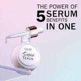 Olay Super Serum Hydrating Face Serum with Vitamin C, Niacinamide, Collagen 30ml