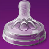 Philips Avent Natural Teats Medium Flow 3m+ | Pack of 2 | BPA-Free Baby Bottle Nipples