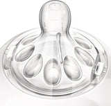 Philips AVENT BPA Free Natural Fast Flow Nipples Teats 2 Pack - Flow 4 - 6M+