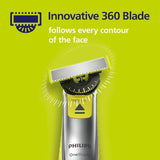 Philips OneBlade 360 Replacemen Blades for Face - Pack of 3 Blades