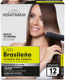 Placenta Life Be Natural Brazilian Keratimask Straightening Kit