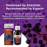 Sambucol Natural Black Elderberry Immuno Forte, Vitamin C, Zinc, Immune Support