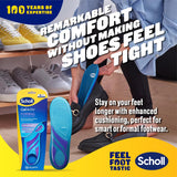 Scholl GelActiv Formal Shoe Insoles – All Day Cushioning & Support - Small / Large EU PACK