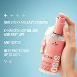 Schwarzkopf OSiS+ Upload Bodifying Cream 200ml Hair Volume Root Lift Heat Protect