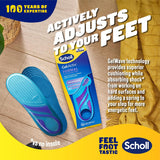 Scholl GelActiv Formal Shoe Insoles – All Day Cushioning & Support - Small / Large EU PACK