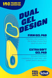 Scholl Gel Activ Everyday Shoe Comfort Insoles for Men