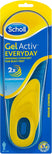 Scholl Gel Activ Everyday Shoe Comfort Insoles for Men