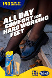 Scholl Gel Activ Work Shoe Insoles All Day Comfort - Work Shoes & Boots for MEN