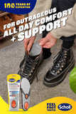 Scholl LiquiFlex Extra Support Insoles 5-in-1 with Memory Foam Arch Support for Women