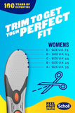 Scholl LiquiFlex Extra Support Insoles 5-in-1 with Memory Foam Arch Support for Women