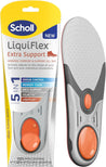 Scholl LiquiFlex Extra Support Insoles 5-in-1 with Memory Foam Arch Support for Women