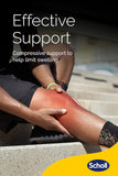 Scholl ProSport Elasticated Support - Compression Bandage for Knee - Large