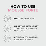 Sebastian Professional Mousse Forte 200ml - Strong Hold Volume Boosting Mousse