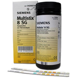 Siemens Multistix 8 SG Urine Reagent Test Strips For Urinalysis Pack of 100