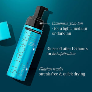 St Tropez Self Tan Express Bronzing Mousse 200ml - TROPICAL COLADA Limited Edition