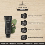 Sukin Natural For Men Facial Scrub - All Skin Types 125ml