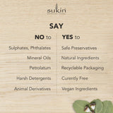 Sukin Natural for Men 3 in 1 Calming Body and Hair Wash 500ml