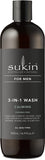 Sukin Natural for Men 3 in 1 Calming Body and Hair Wash 500ml