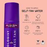 Tanologist Self Tan Water 1 Hour Express Tan - Extra Dark 200ml