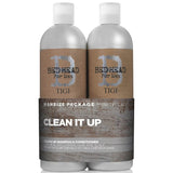 TIGI Bed Head For Men Clean It Up Shampoo & Conditioner 750ml - LARGE
