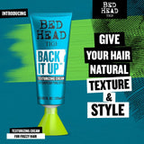 Tigi Bed Head BACK IT UP Texturising Cream For Shapeshifting Styles 125ml